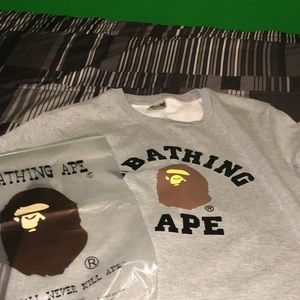 grey bape camo